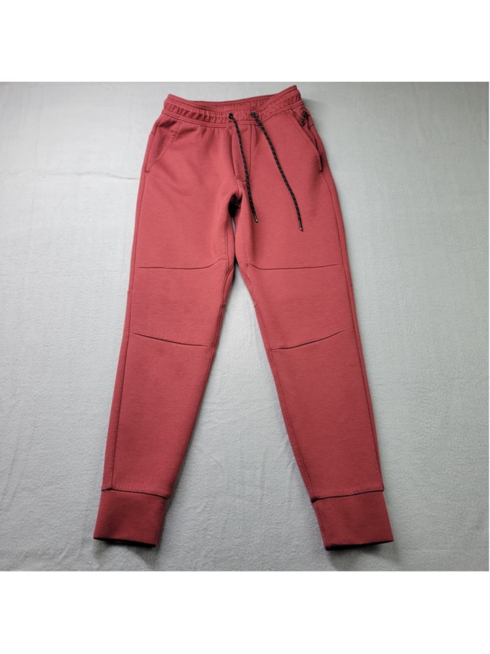 American Eagle Jogger Sweat Pants Womens Size XS Red Elastic Waist Drawstring - Picture 4 of 10